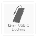 12-in-1 USB Type-C Docking (Dual HDMI)