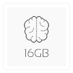 16 GB DDR4 @ 3200 MHz CL22 (2 x 8 GB)