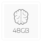 48 GB DDR5 @ 5600 MHz CL40 (1 x 48 GB)