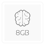 8 GB DDR4 @ 3200 MHz CL22 (1 x 8 GB)