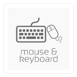 US QWERTY Logitech Keyboard and Mouse Set (wired)